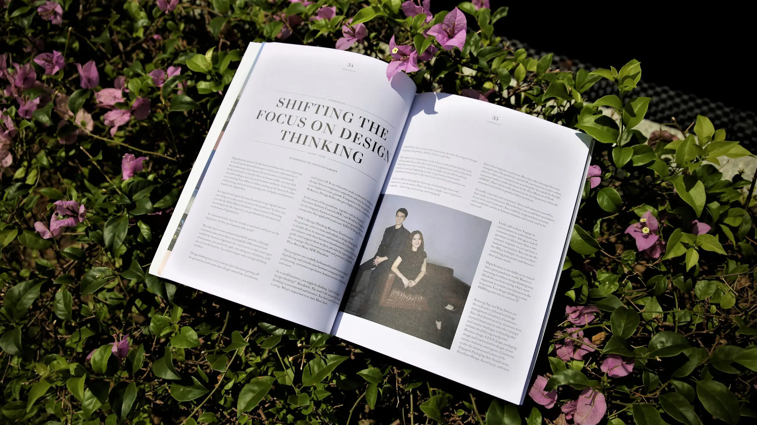 Portfolio Magazine: Shifting the Focus on Design Thinking › Creativeans Design Thinking Tips and Strategies