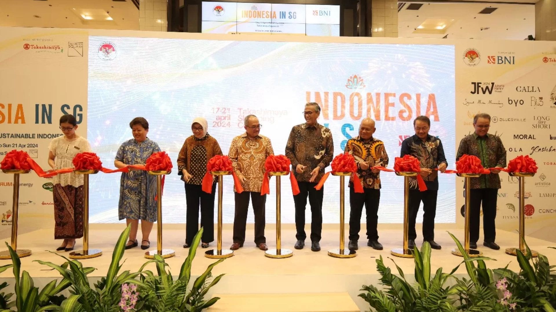 BNI Dukung UMKM Tembus Pasar Singapura di Pameran Indonesia in SG