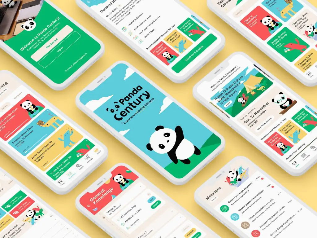 Panda Century Mobile Application